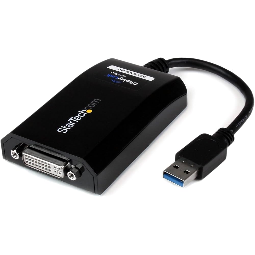Amazon.com: StarTech.com USB 3.0 to DVI / VGA Adapter